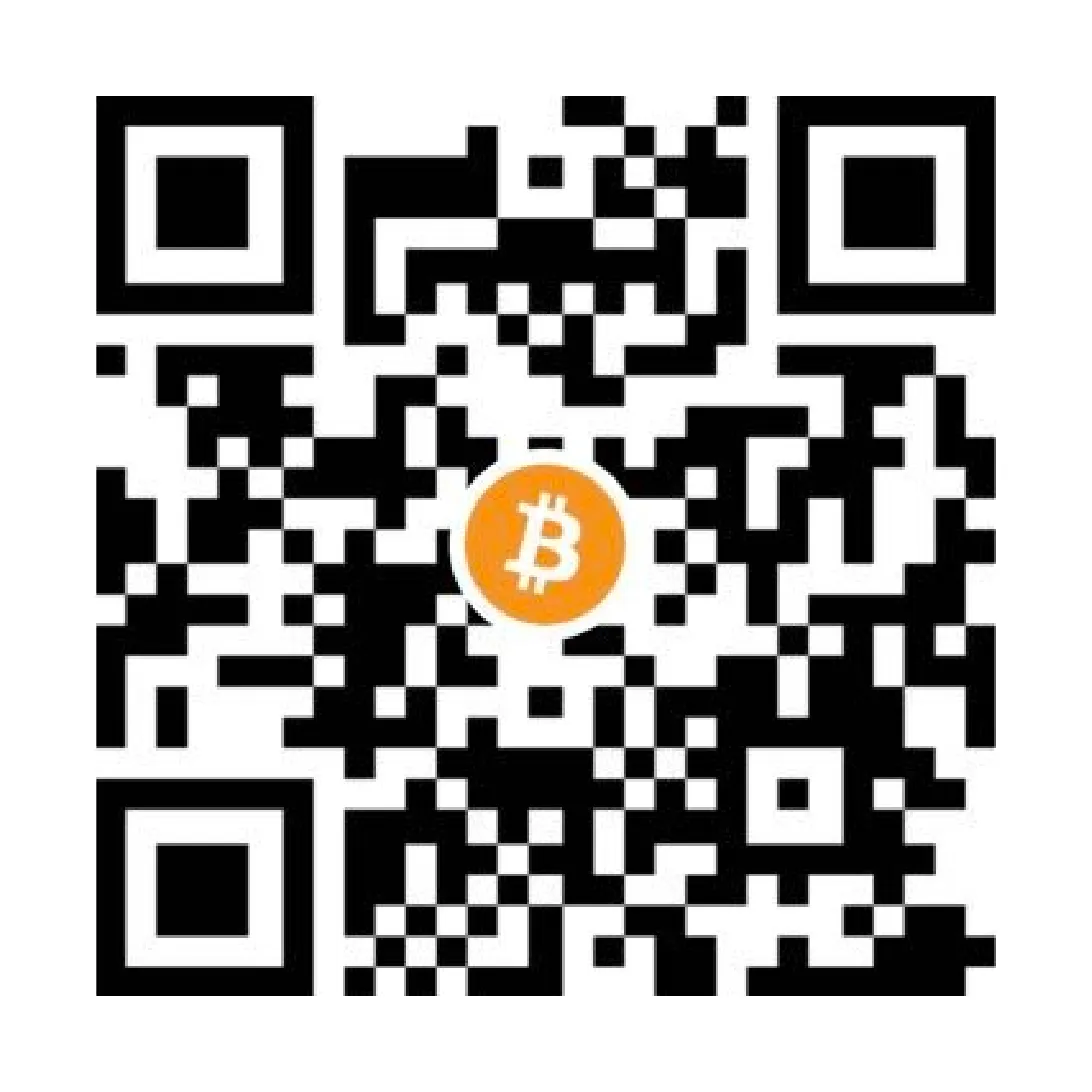 QR-Code für die Bitcoin On-Chain-Adresse der SatoShe GmbH